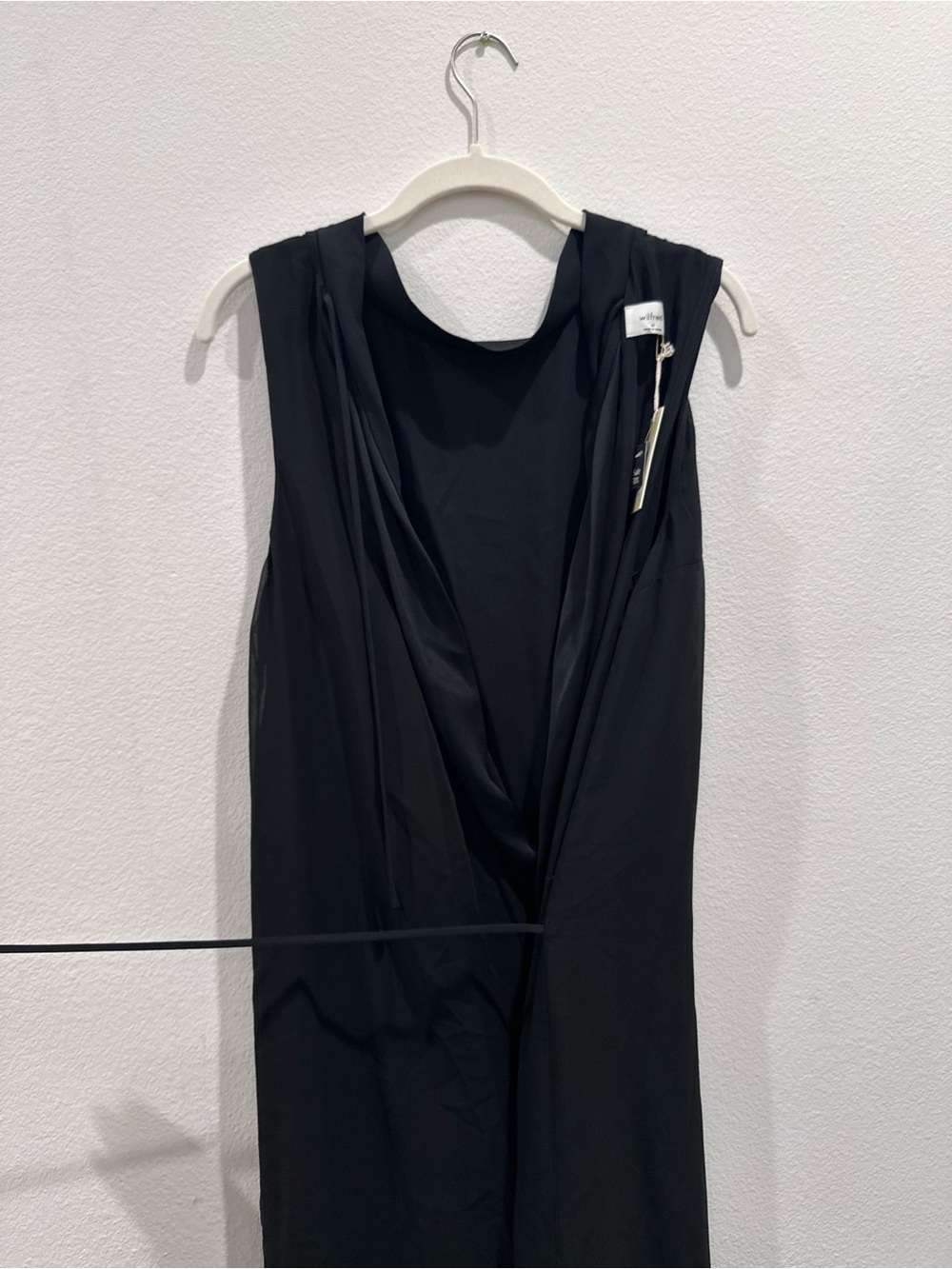 Aritzia Sleeveless Black Maxi Shift Dress - Picture 5 of 6
